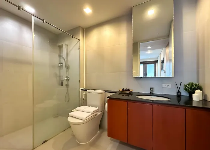 Apartamento Spacious High Rise 2br - Ultra Fast Wifi - Phrom Phong