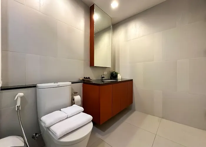Apartamento Spacious High Rise 2br - Ultra Fast Wifi - Phrom Phong