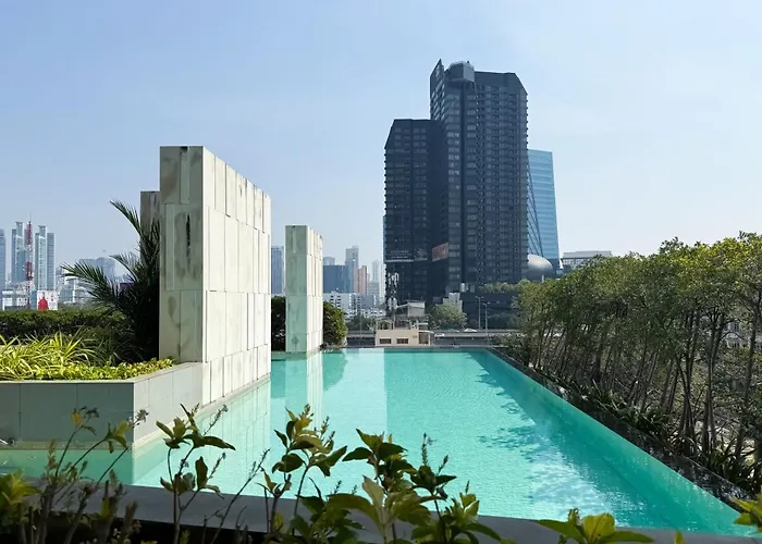 Spacious High Rise 2br - Ultra Fast Wifi - Phrom Phong Apartamento *