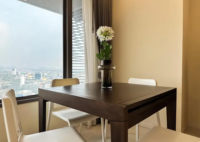 Apartamento Spacious High Rise 2br - Ultra Fast Wifi - Phrom Phong