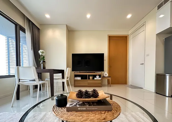 Apartamento Spacious High Rise 2br - Ultra Fast Wifi - Phrom Phong